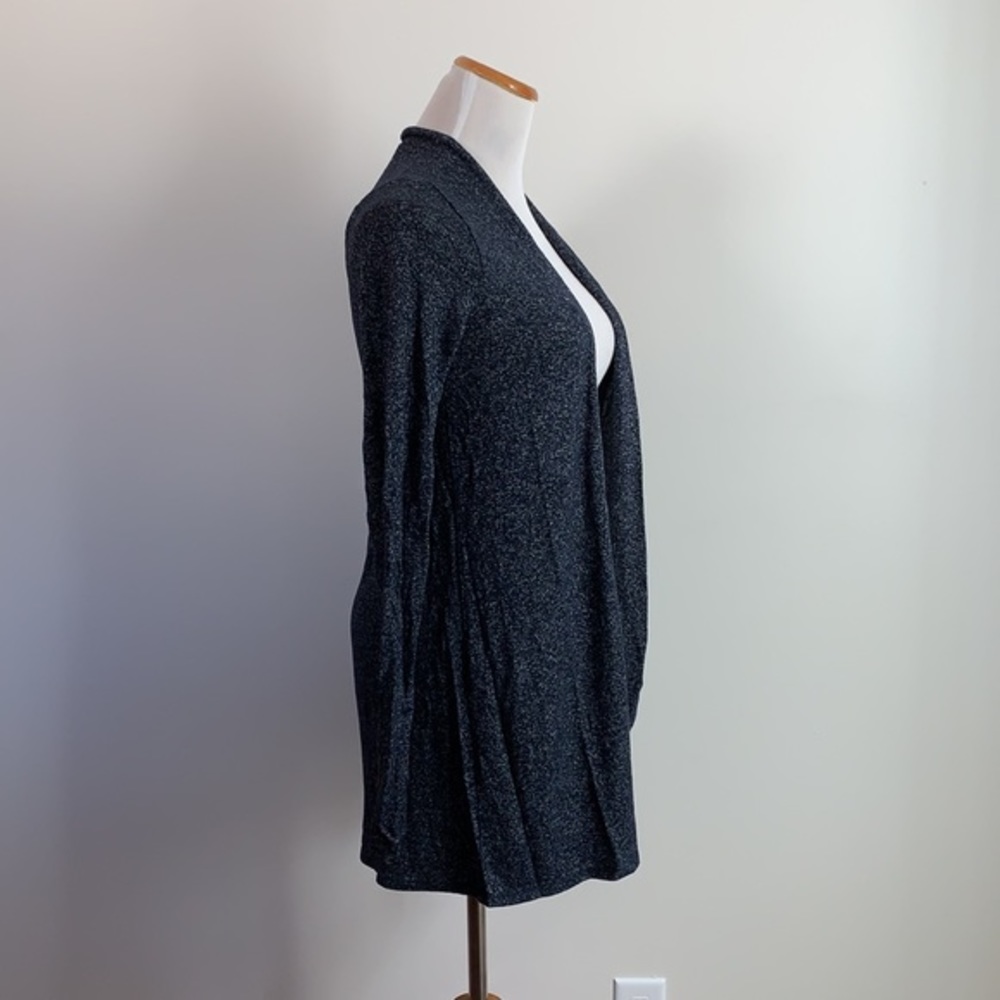Navy Abercrombie & Fitch size small knitted jacket - Picture 2 of 7